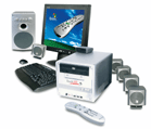 Media Center PC with remote